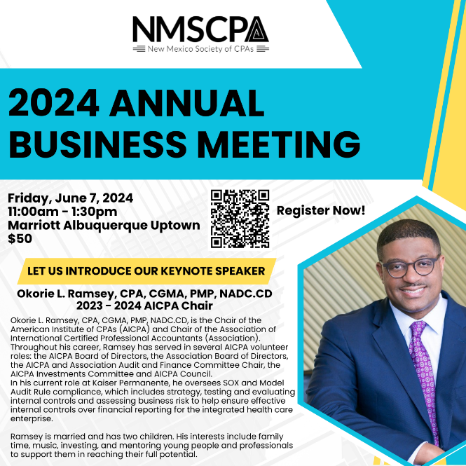 Annual Business Meeting Flyer